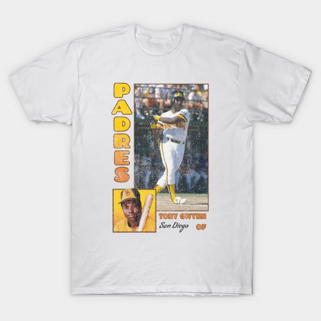 Tony Gwynn T-Shirt by KC Designs